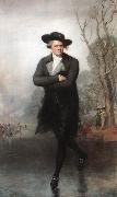 Gilbert Stuart The Skater, Sweden oil painting artist